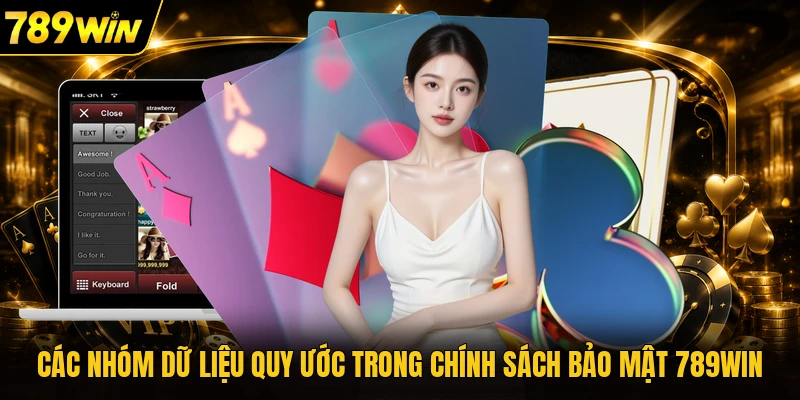 Các nhóm dữ liệu quy ước trong chính sách bảo mật 789WIN