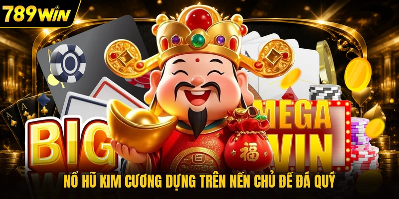 Nổ hũ kim cương dựng trên nền chủ đề đá quý