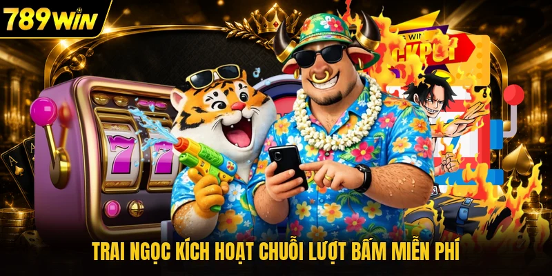 Trai ngọc kích hoạt chuỗi lượt bấm miễn phí